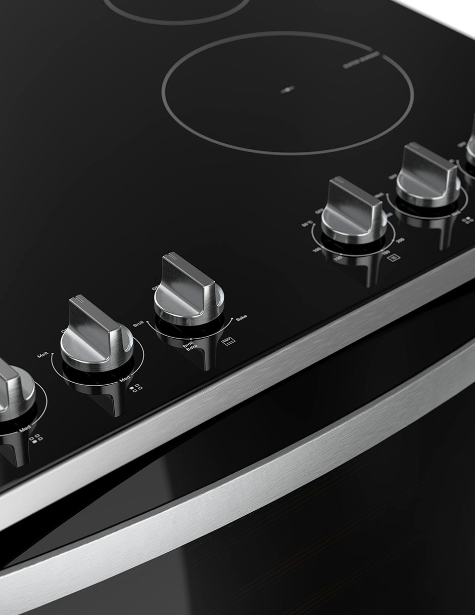 Estufa empotrable electrónica whirlpool 78.9 cm wbre1300d de 4 quemadores